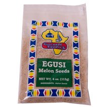 Golden Tropics Egusi Grounded Melon Seeds, 4oz (Pack of 24)