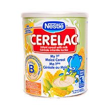 Nestle CERELAC Infant Maize Cereal, 400g (Pack of 12) N/A