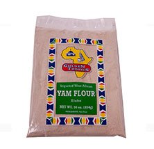 Golden Tropics Yam Flour Elubo, 14oz (Pack of 24)