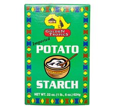 Golden Tropics Potato Starch, 22oz Box (Pack of 24) N/A