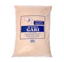Golden Tropics All Natural Cassava Gari, 20lb Bag