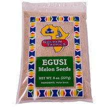 Golden Tropics Egusi Ground Melon Seeds, 6oz (Pack of 24) N/A
